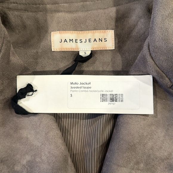 James Jeans Sueded Taupe Jacket - Picture 4 of 6
